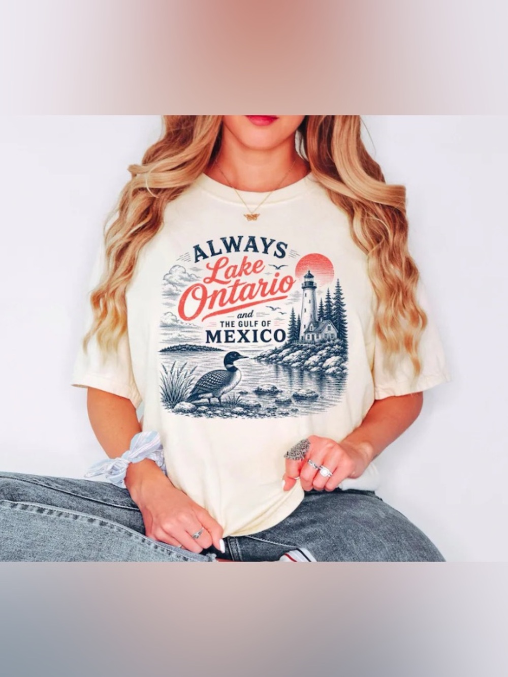 Always Lake Ontario Shirt, Gulf of Mexico Tee, Canadian Pride Graphic T-Shirt